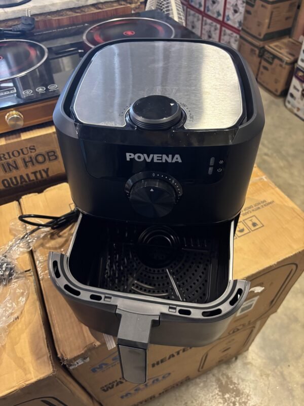 POVENA Air Fryer 5.5L | 1500W Healthy Oil-Free Cooking