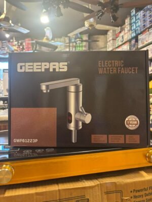 Geepas Electric Water Faucet 3000W | Instant Hot Water Tap (Model 61223P)